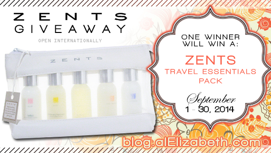 Beauty Blogger Reviews September 2014 Beauty Giveaway - Zents