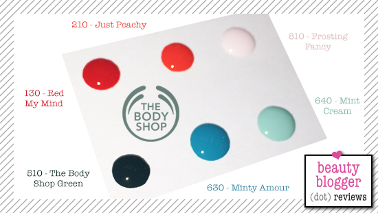 The Body Shop : Colour Crush Nail Polish The Body Shop : Colour Crush Nail Polish