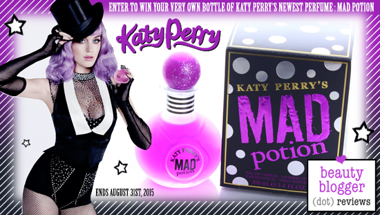 August 2015 Beauty Giveaway - Mad Potion Perfume August 2015 Beauty Giveaway - Mad Potion Perfume